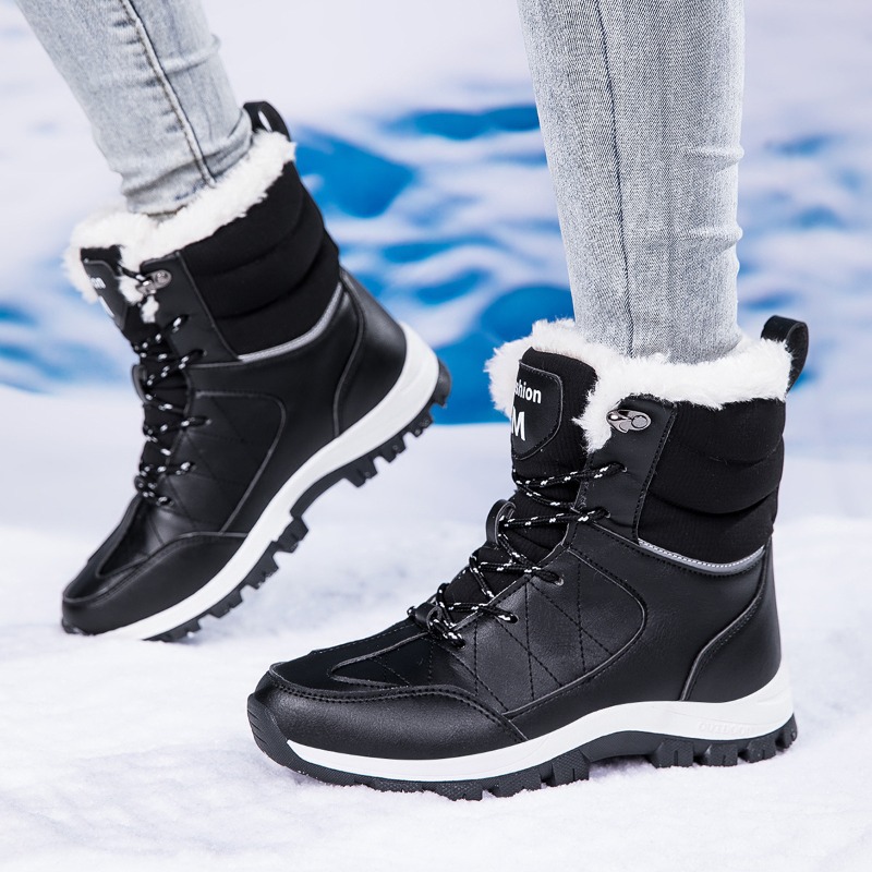 Crossfit Outdoor - Couple Winter Boots Fashion High-top Cotton
