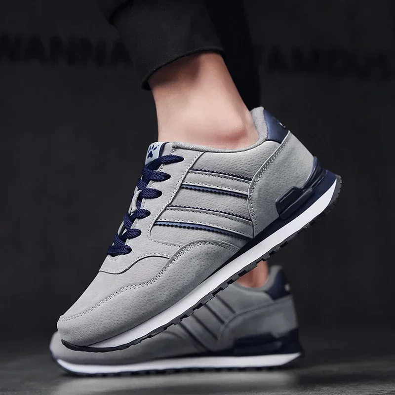 Crossfit Male - High Quality Men's Sneakers Leather Casual