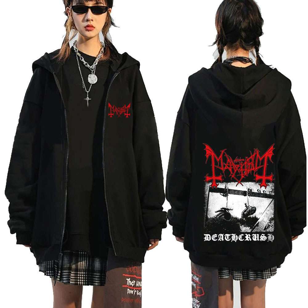 Mayhem Deathcrush Music Zip Up - đánh giá và giá Crossfit Mayhem