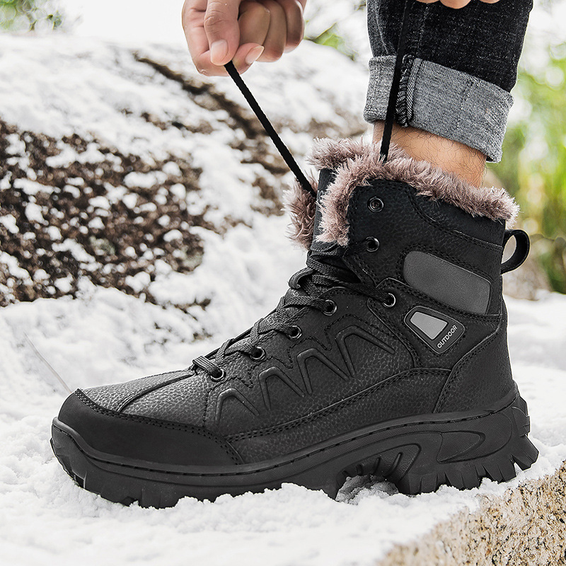 New Men's Winter Boots Thick P - đánh giá và giá Crossfit Outdoor