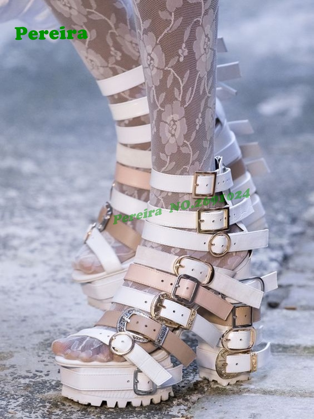 Patchwork Peep Toe Platform Ch - đánh giá và giá Gear Up Crossfit