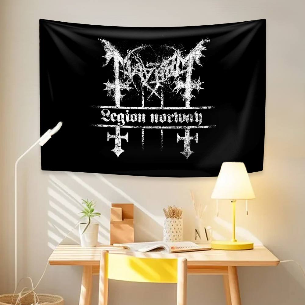 Mayhem Death Rock Band Tapestr - đánh giá và giá Crossfit Mayhem